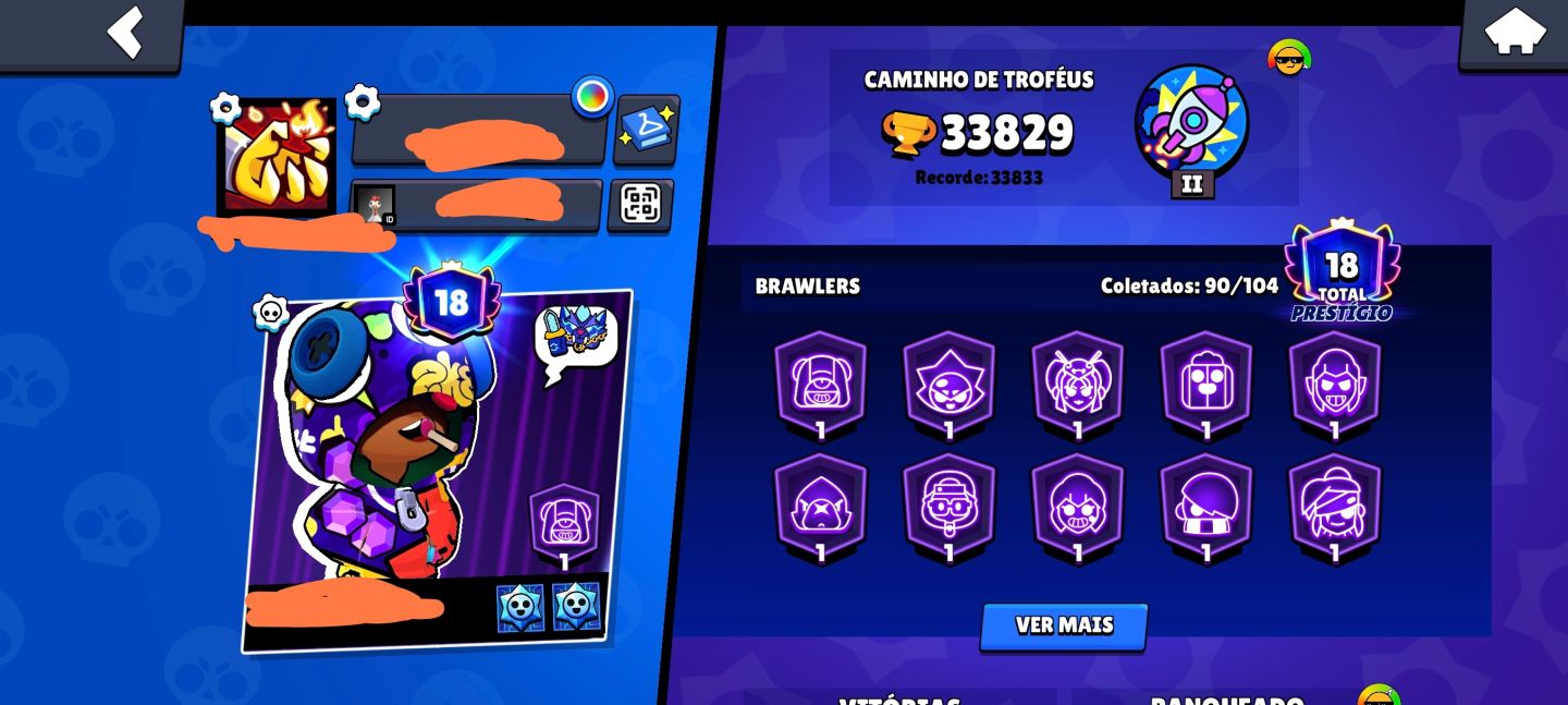 CONTA BARATA 2022 | 34K TROFÉU | 18 PRESTÍGIOS | 91 BRAWLERS