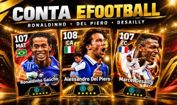 CONTA EFOOTBALL COMPLETA