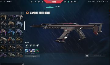 CONTA DE VALORANT COM FACA XENOHUNTER + KURONAMI + 3 VANDAL / OPERATOR ION