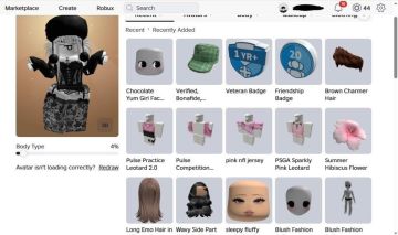 Conta Feminina com Mais de 35Mil Robux Gastos !!!Promoção!!!