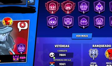 CONTA BRAWL STARS FULL 550+ SKINS 71K, FULL LEVEL 11,PASSE galeE MUITA EXCLUSIVA