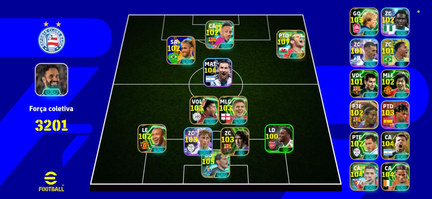 Conta efootball 150