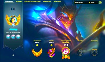 ZED DIZIMADOR LENDÁRIA [ CONTA OURO COM MMR ALTÍSSIMO ] + [ TROCA NICK ]