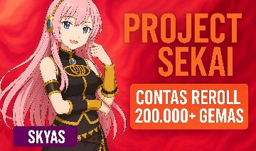 198000+ GEMAS | PROJECT SEKAI COLORFUL STAGE | CONTAS REROLL | GLOBAL