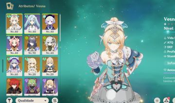 GENSHIN Vesna, Lauma+bis e Nahida+bis USER LIVRE