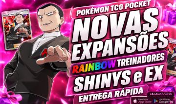 [NOVA EXPANSÃO] FULL ART | APOIADORES | RAINBOW | SHINYS | MEGA EVOLUÇÕES