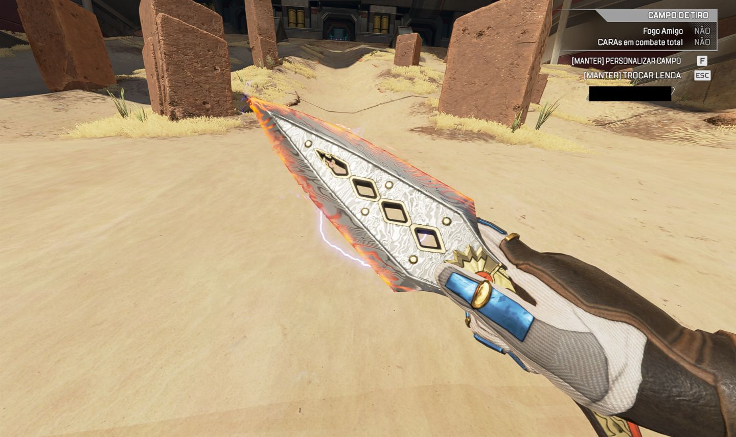 CONTA APEX LEGENDS HERANÇA RECOLOR WRAITH