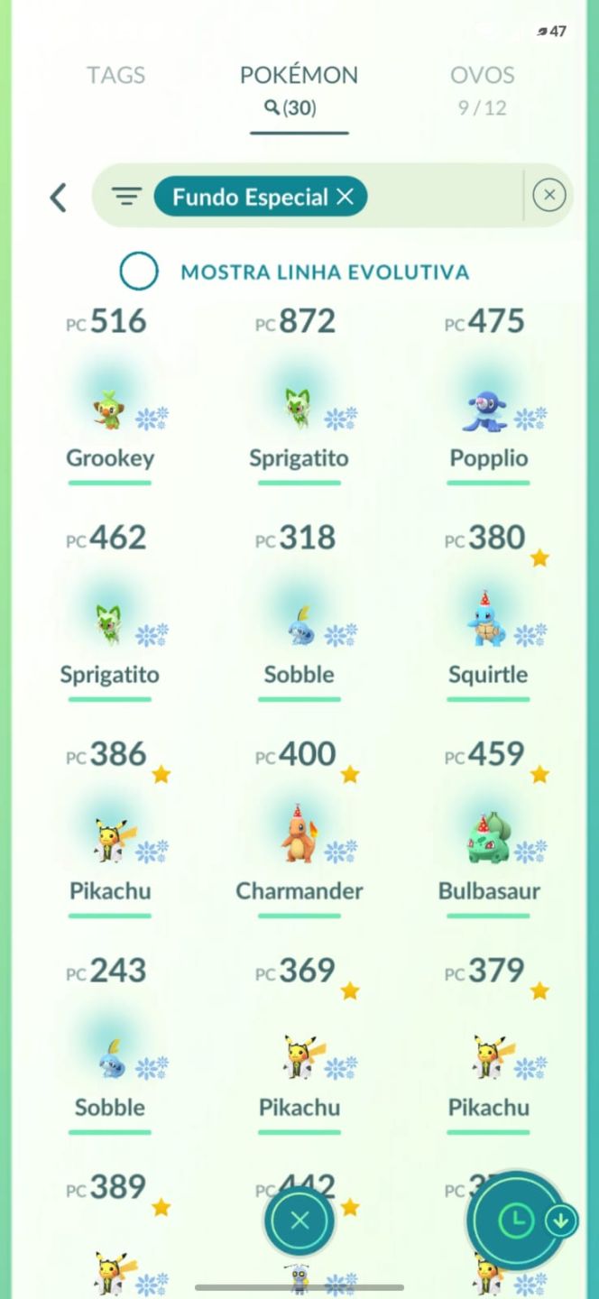 Conta pokemon go Upada