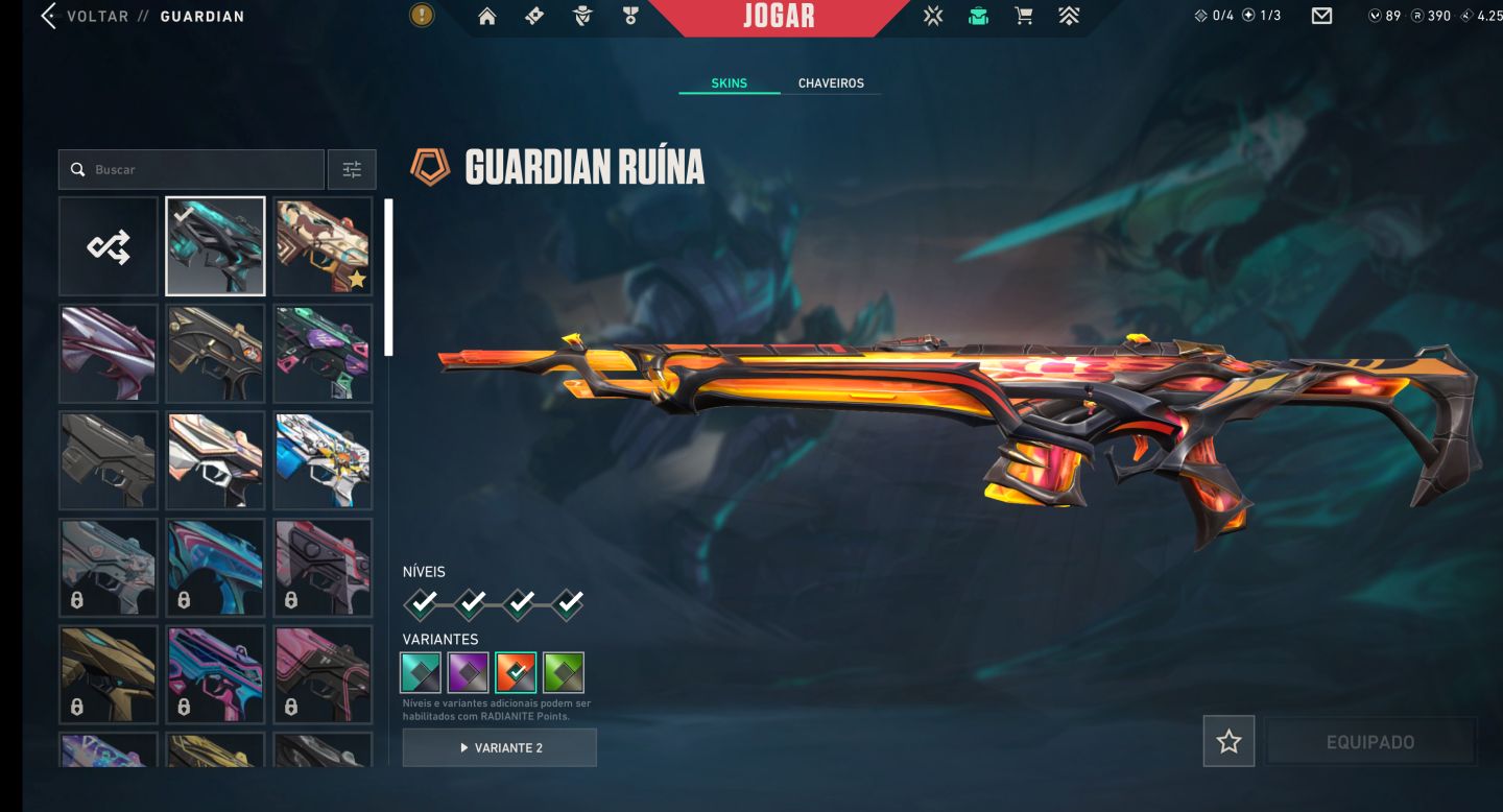 Conta Valorant Muitas Skins