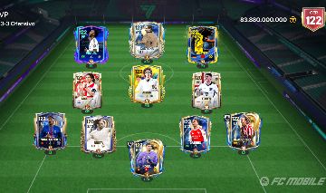 FC Mobile GER 122 | Conta Completa e Time Forte