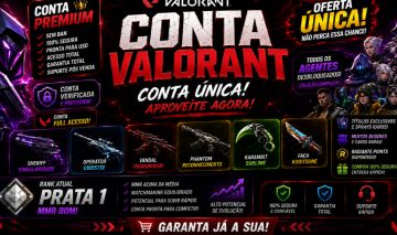 Conta de valorante com mais de 30k de vp gastos