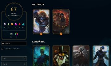Conta Prata 1 67 Skins Baratin Sair Logo
