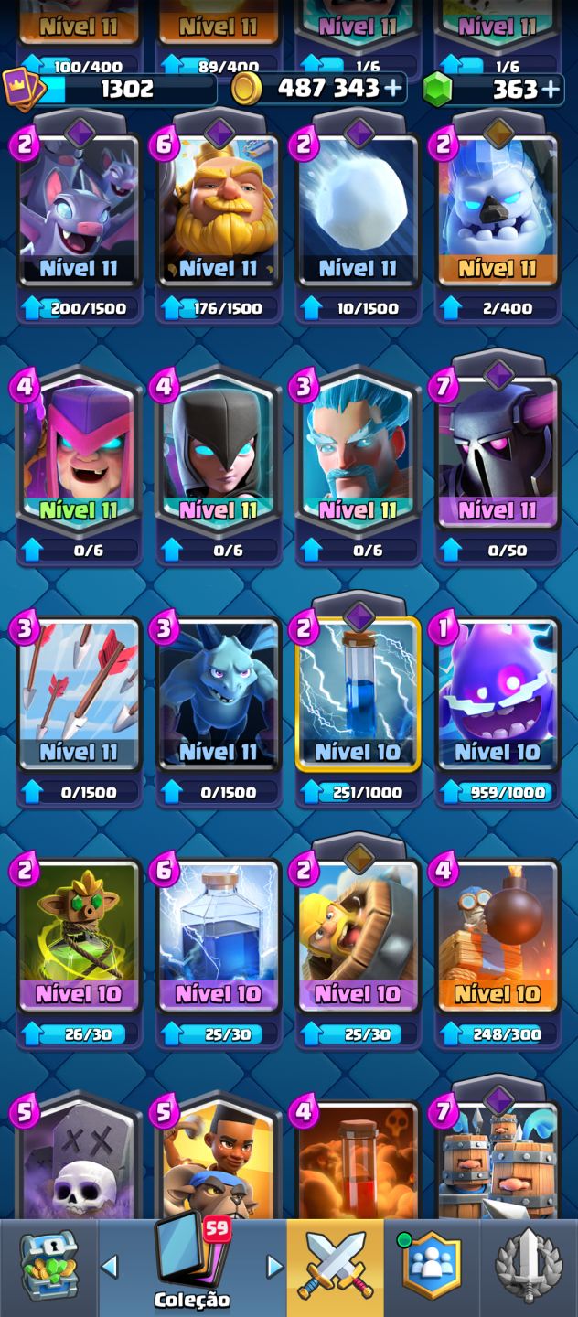 CONTA CLASH ROYALE EXCELENTE PARA VETERANOS E INICIANTES