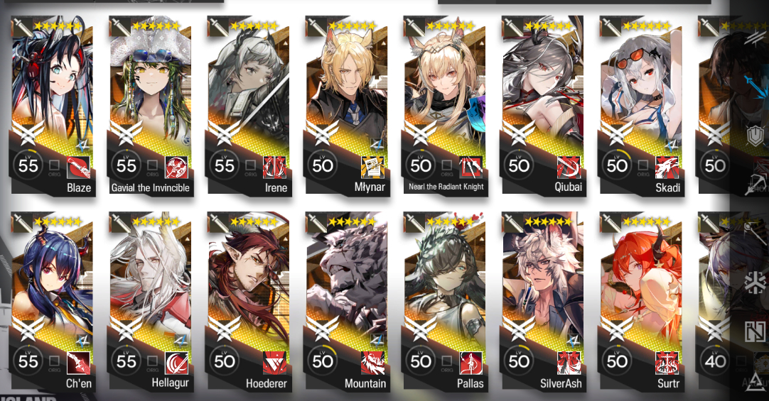 CONTA ARKNIGHTS - MUITOS 6 ESTRELAS E COM LIMITADOS - BOA PARA ENDGAME