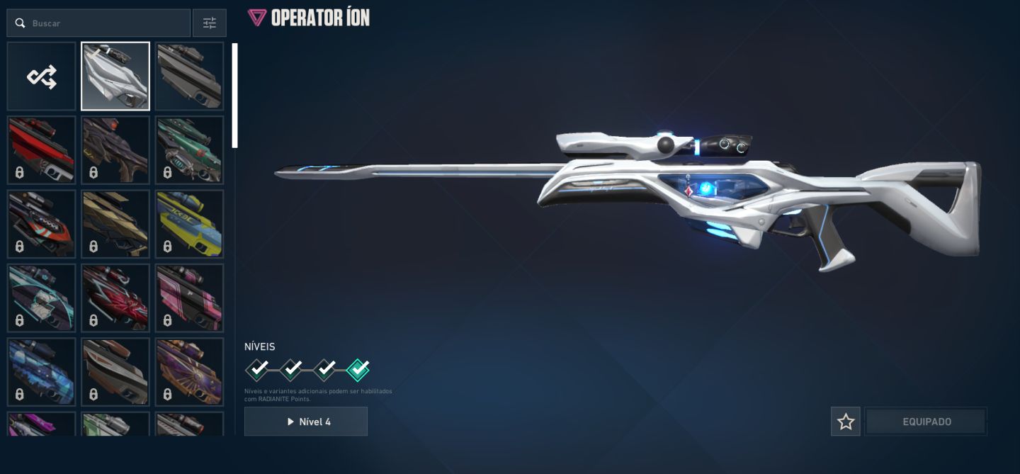 CONTA DIAMANTE COM VÁRIAS SKINS
