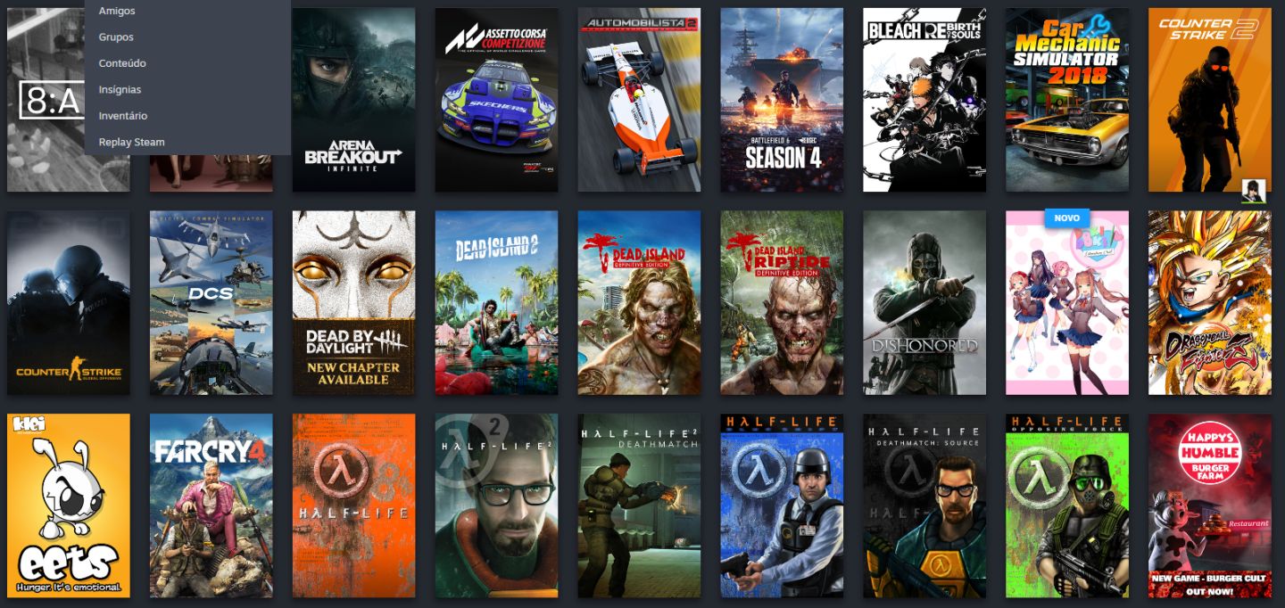 STEAM | CS2 PRIME 240H + RDR2 + WAR THUNDER 7 PREMIUM + 50+ JOGOS 300 Reais