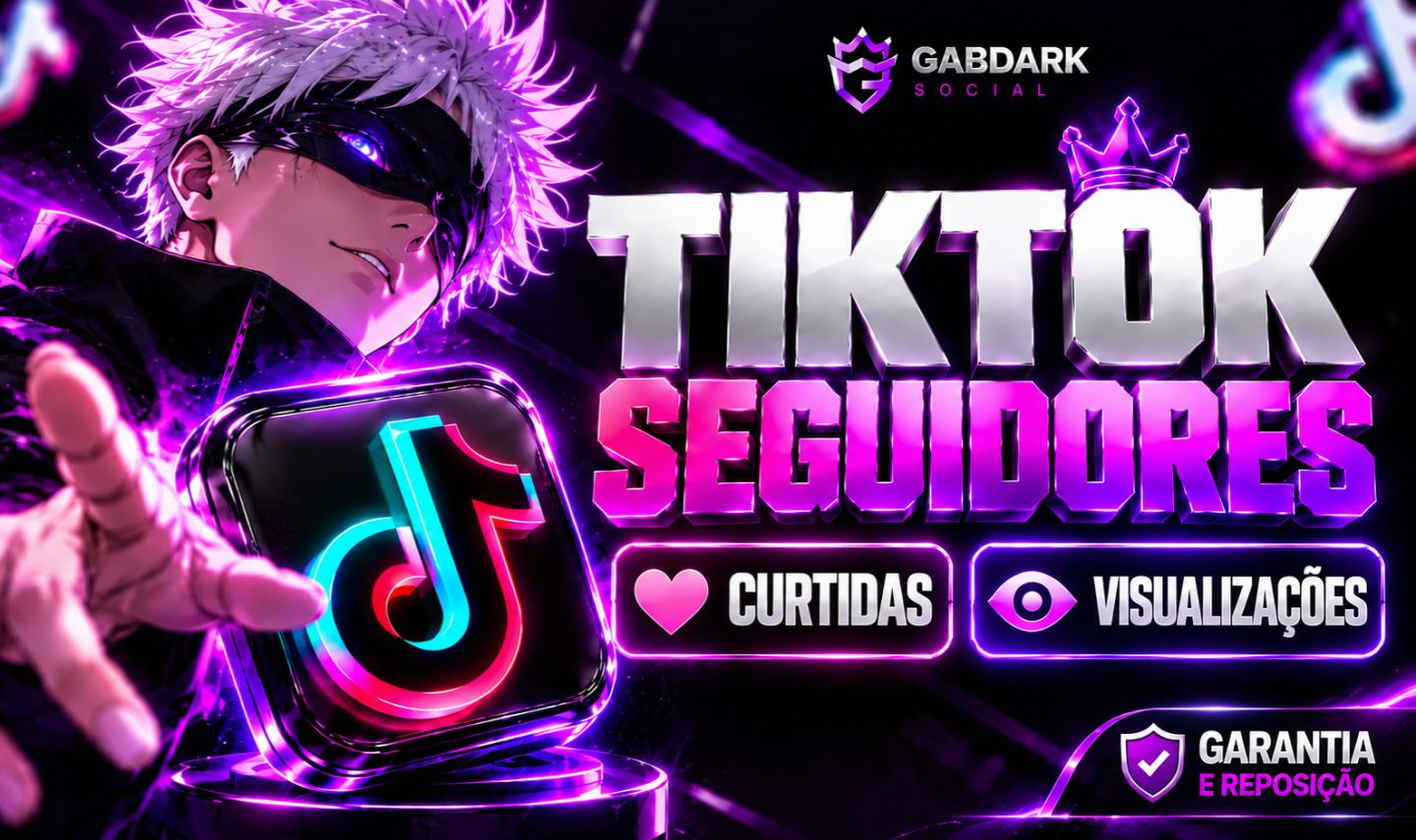 (MENOR PREÇO DA GGMAX!!) TIKTOK SEGUIDORES, CURTIDAS E VIEWS | REPOSIÇÃO