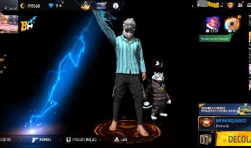 CONTA DE FREE FIRE / EVOLUTIVAS E SKINS RRAS
