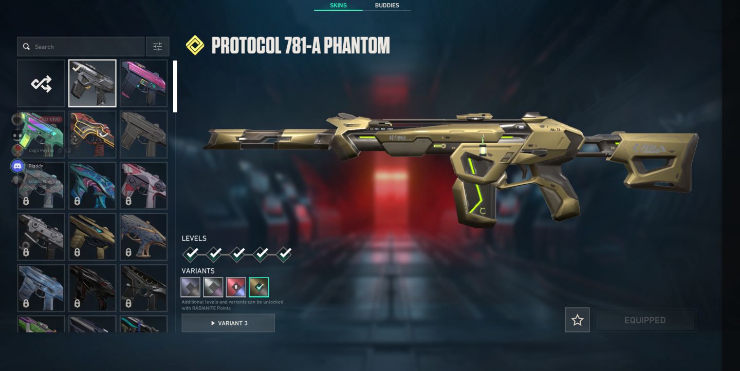 Conta Valorant Antiga. Skins boas de Vandal, Phantom e Operator. Me DESFAZENDO.