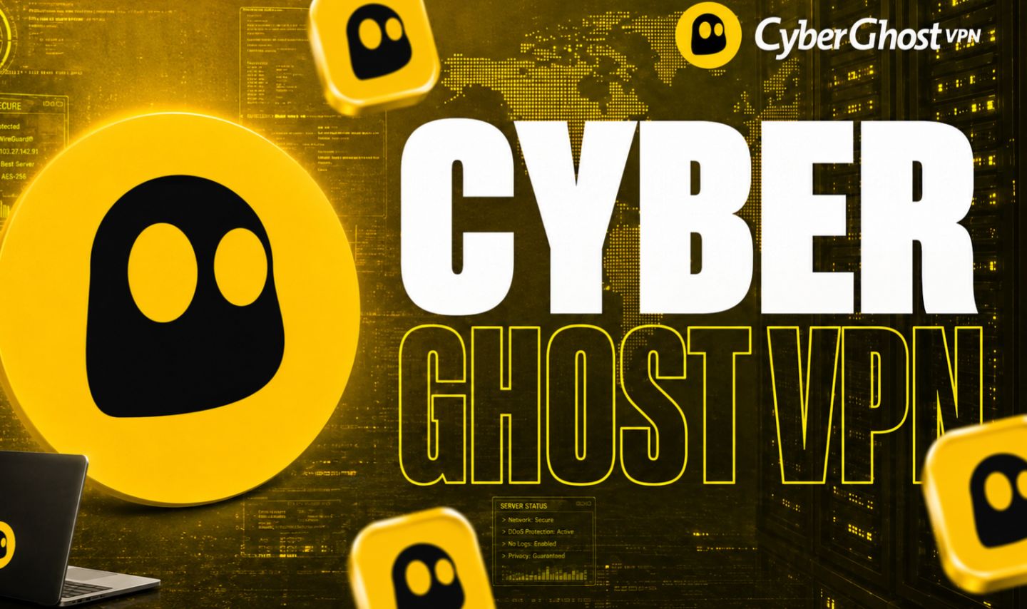 CYBERGHOST PRO VPN - 30 DIAS +15 DE BRINDE (CONTA PRIVADA)