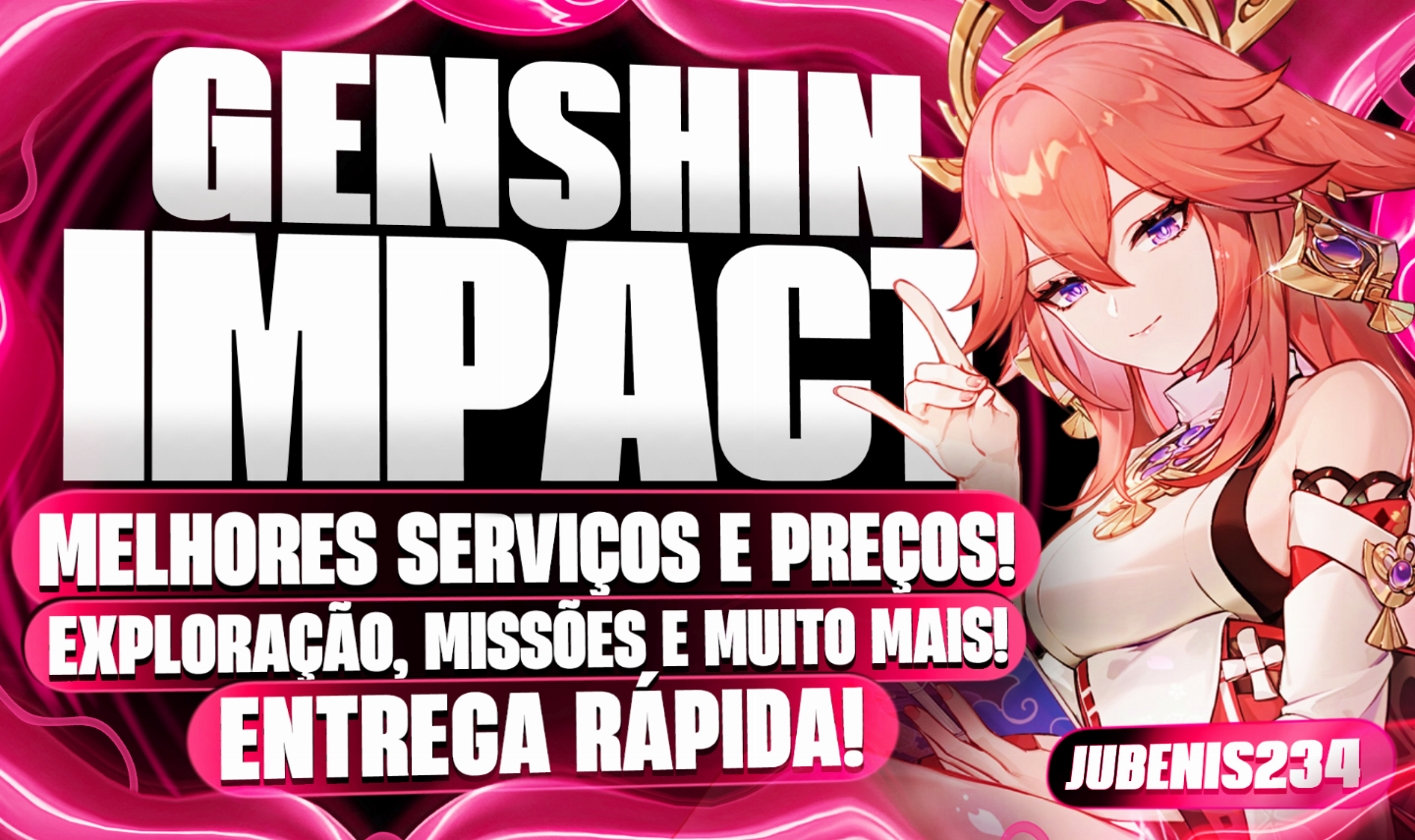 SERVIÇOS GENSHIN IMPACT