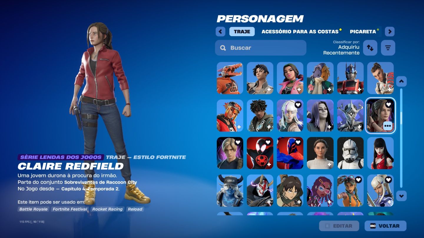 CONTA FORTNITE VARIAS SKINS FULL ACESSO
