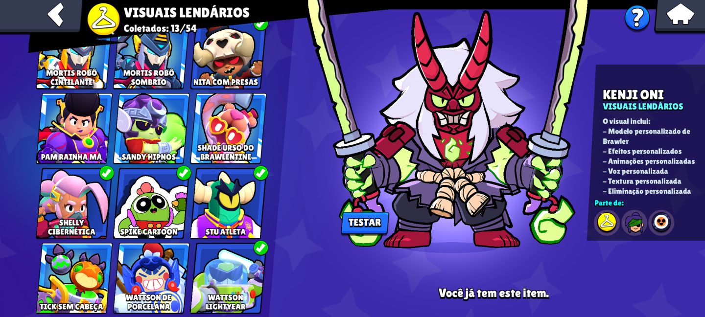 CONTA BRAWL STARS 66K TROFÉUS | 105/105 BRAWLERS | 42 COM 1K