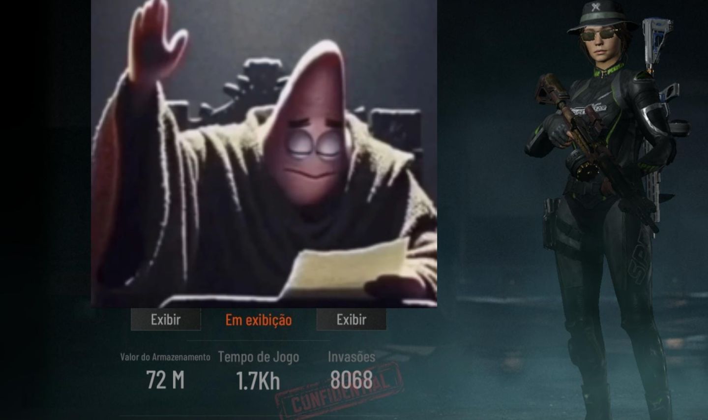 Conta de arena brekout, com 6,934 título 1 skin da faca paga.