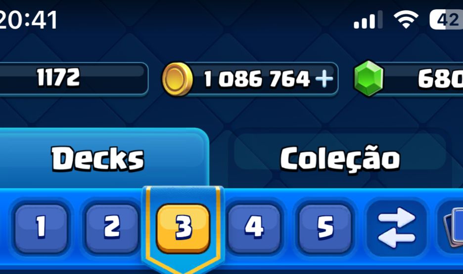 Conta de clash 10k de trofeus!