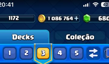 Conta de clash 10k de trofeus!