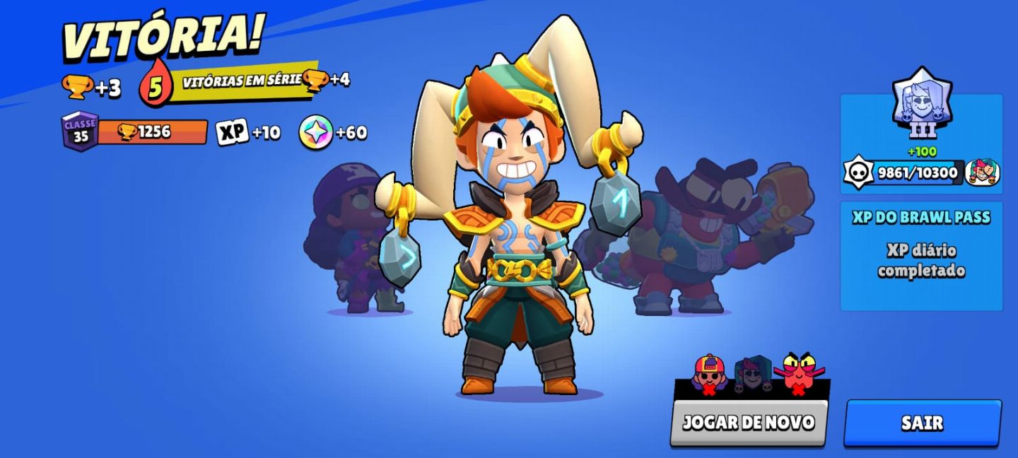 UPO MESTRE E PRO NA RANKED - ELOJOB BRAWL STARS