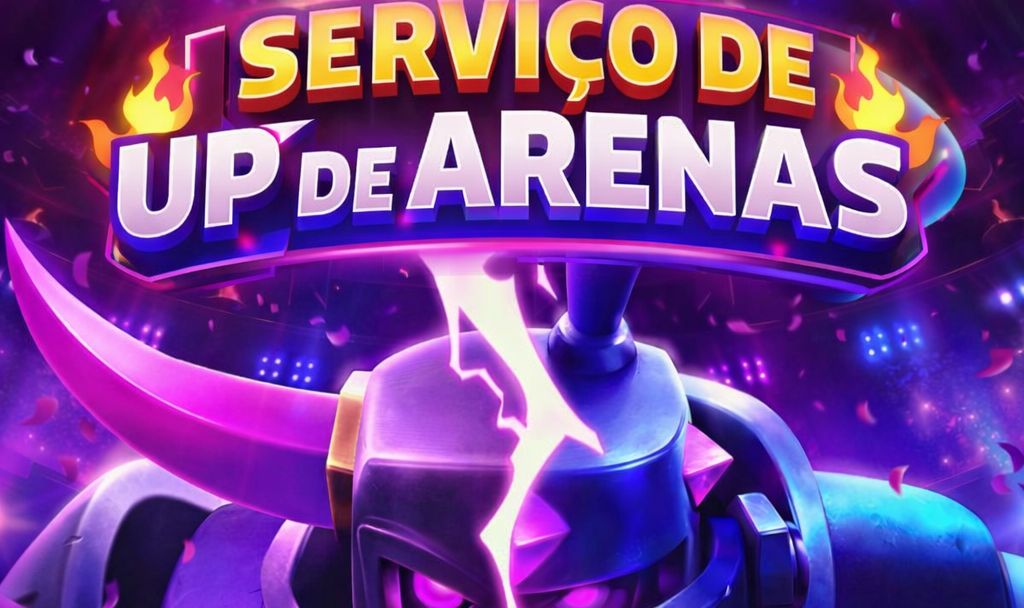 Serviço up de arenas | Clash Royale