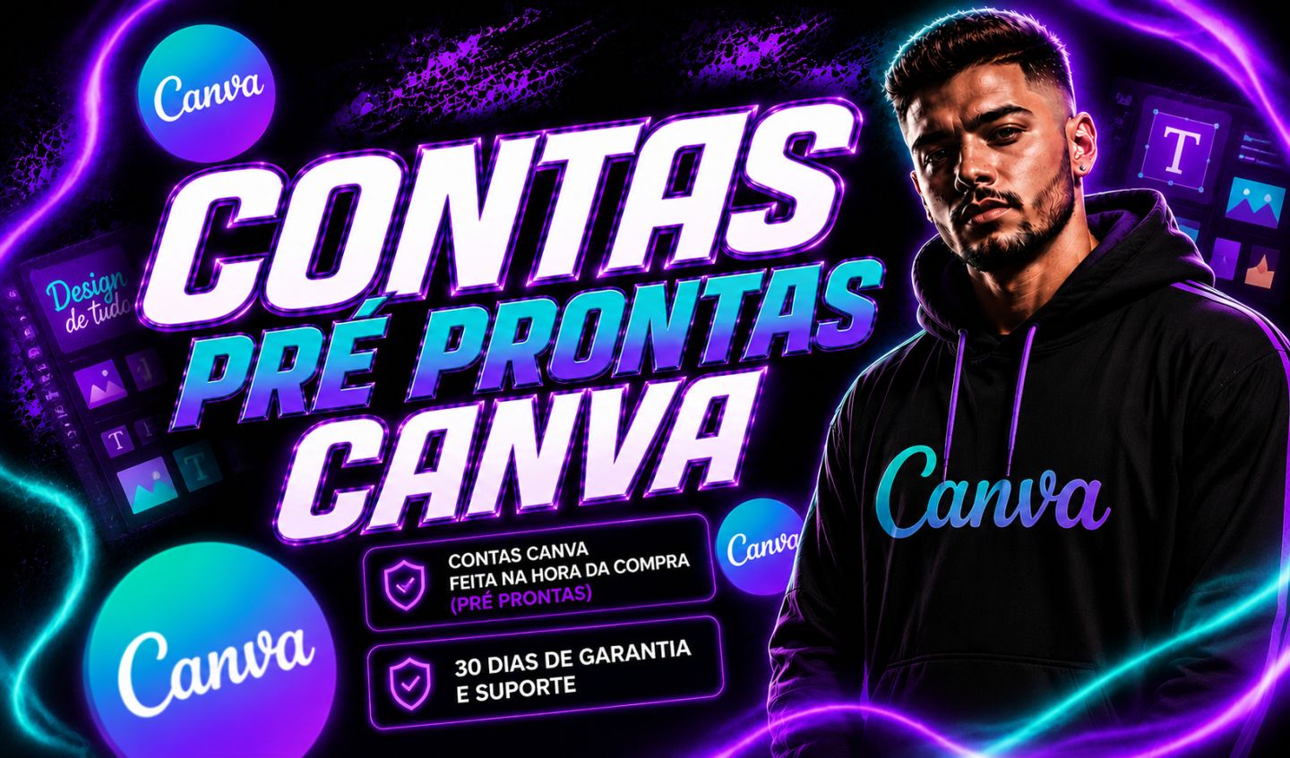 (LEIA A DESCRIÇÃO) CANVA PRO 7 DIAS