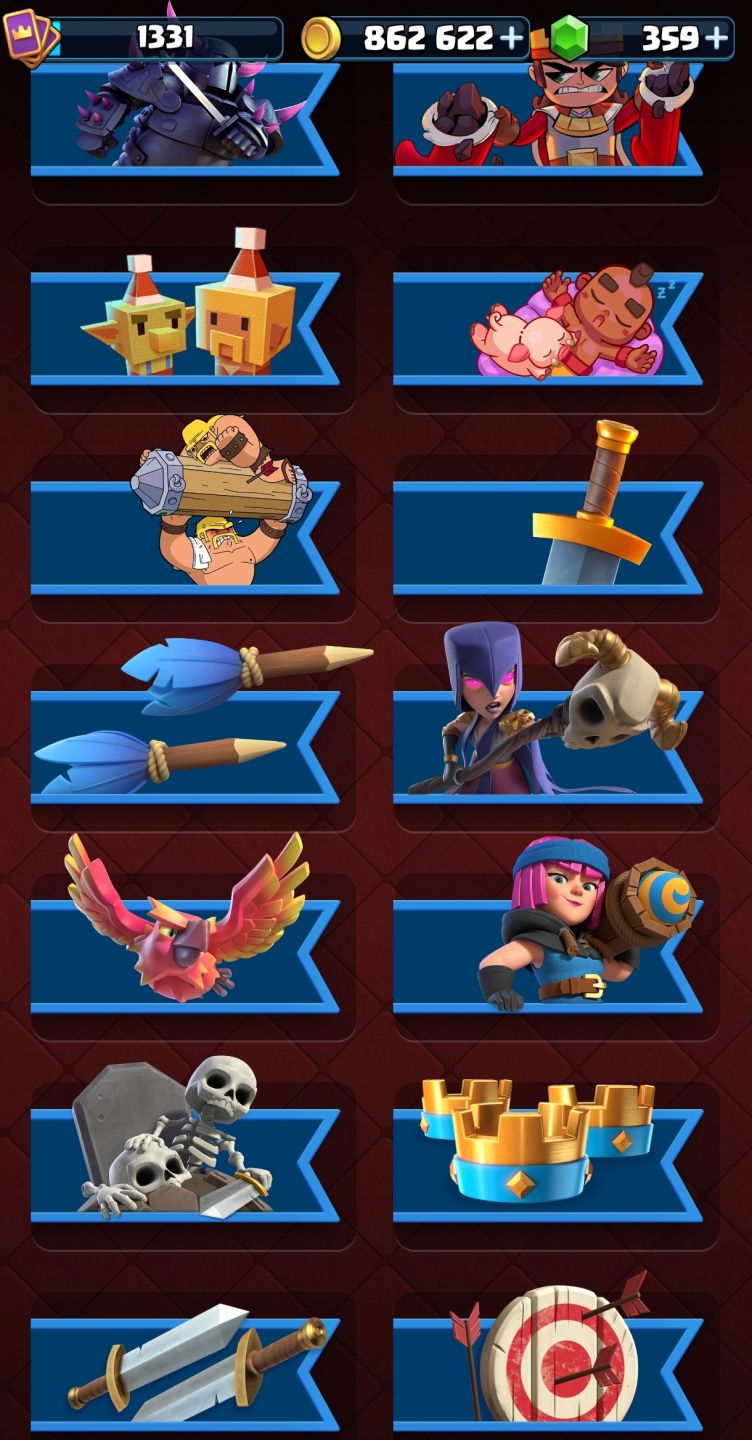 CONTA CLASH ROYALE UPADA (FULL ACESS) + CONTA BRAWL STARS DE COLECIONADOR