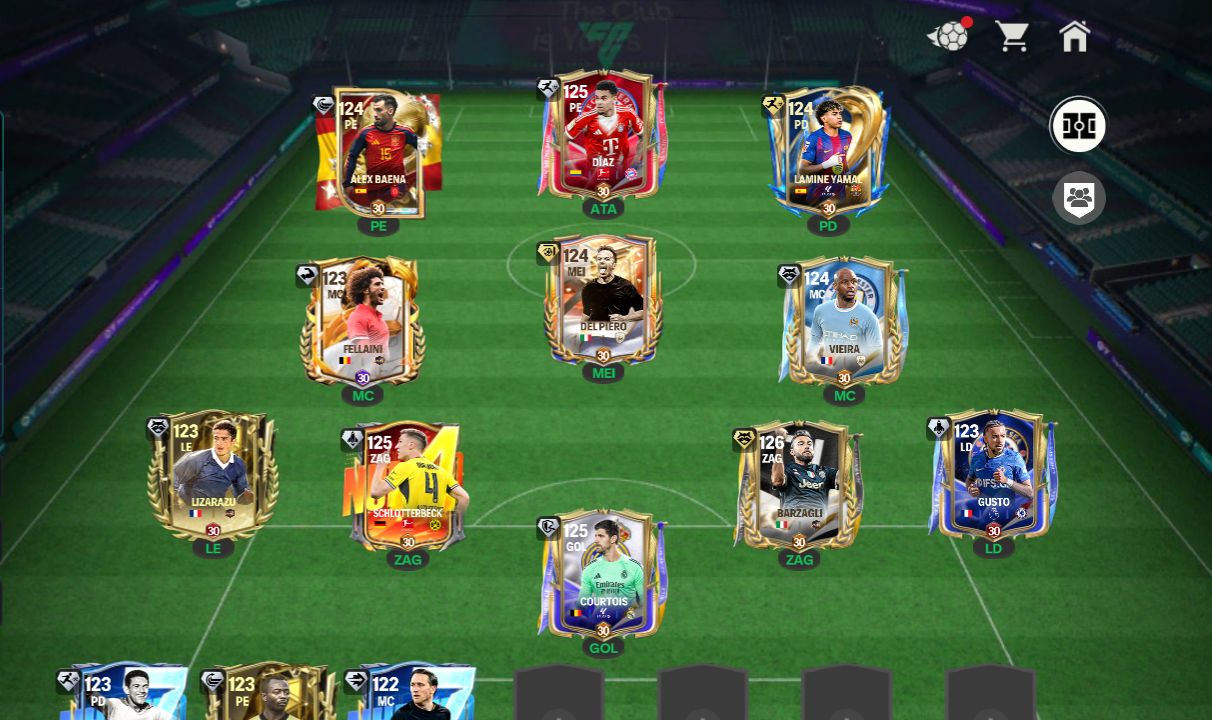 Conta de FC mobile 26 ideal para subir de divisão (Olhem a legenda)