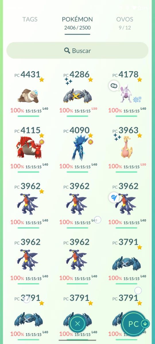 Conta Pokémon Go Level 72 (2023)