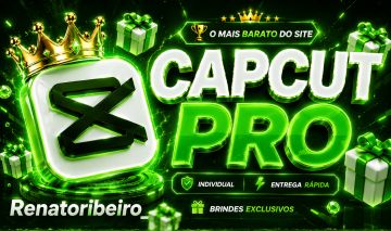 (MAIS BARATO) CAPCUT PRO PRIVADO/COMPARTILHADO + BRINDES