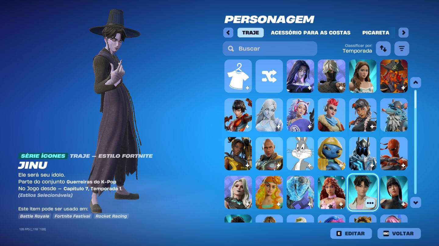 Conta fortnite - Skins raras - Salve o mundo fundador + EPIC FULL