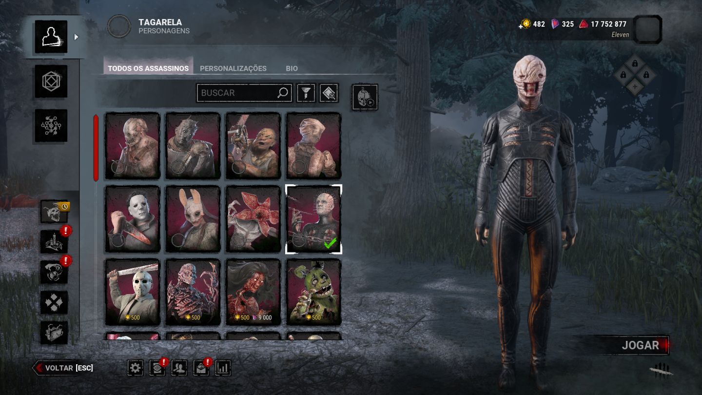Conta Steam Dead by Daylight Myers Pinhead + skins