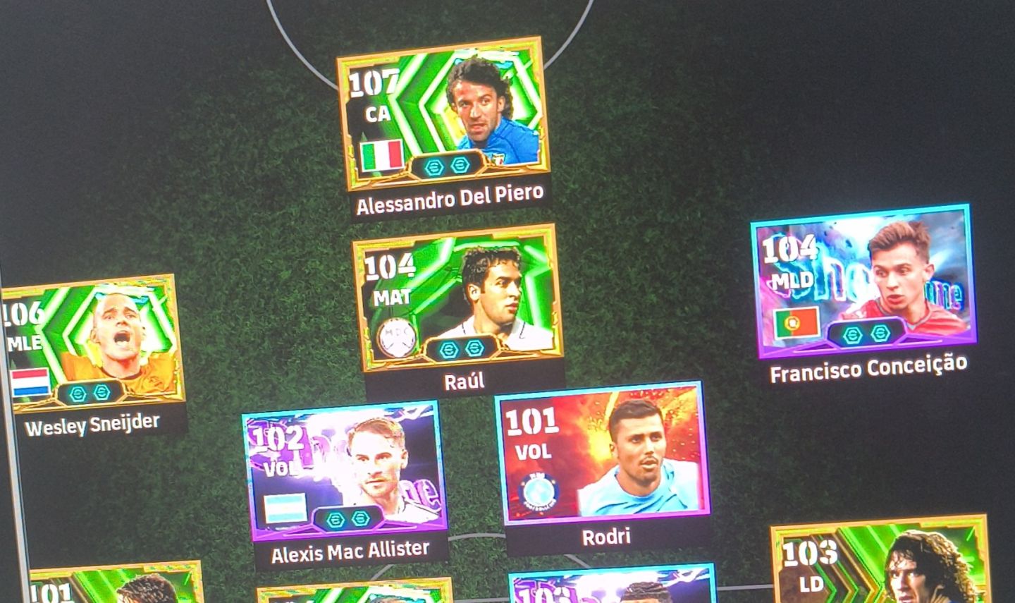 Conta de Efotball muito boa para iniciantes