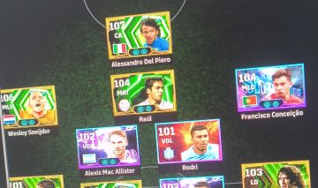 Conta de Efotball muito boa para iniciantes