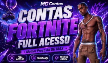 CONTA DE FORTNITE RARÍSSIMA (PREÇO NEGOCIÁVEL)
