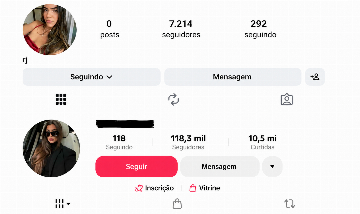INSTA + TIKTOK 2016 / MUITO ENGAJADAS /SEGUIDORES REAIS