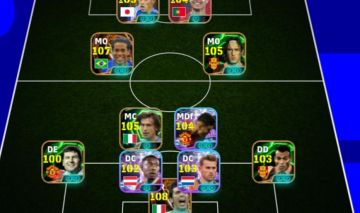 Conta efootball mobile 3200+