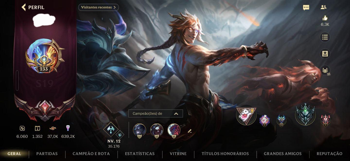 CONTA WILD RIFT | 194 SKINS | 3 MÍTICAS + 20 LENDÁRIAS | INVESTIMENTO R$ 5K