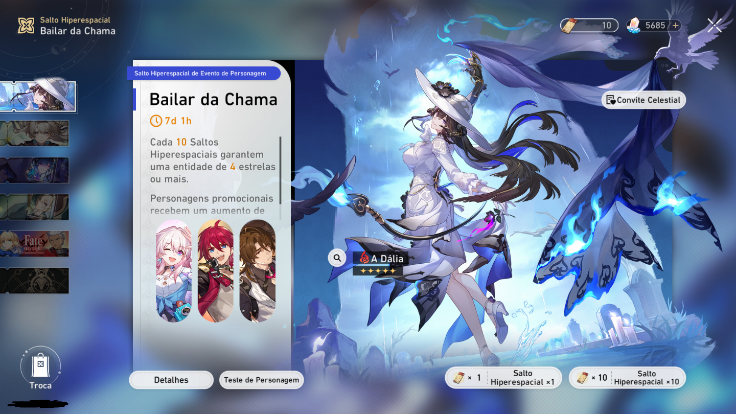 CONTA DE CRIA: GENSHIN + HSR + ZZZ COM OS MELHORES 5 DO JOGO! APROVEITE JÁ