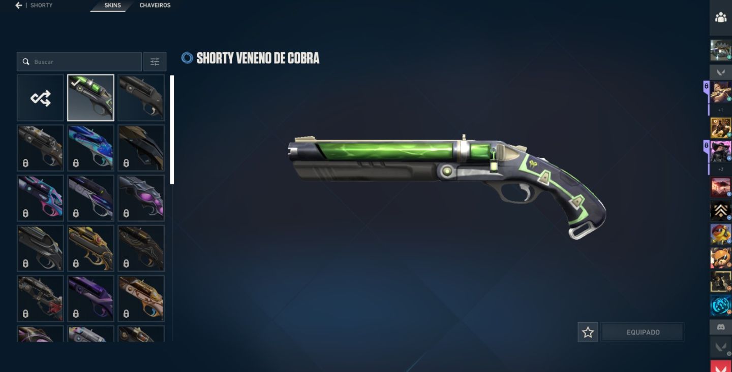 Conta valorant com varias skins inclusive 2 limitadas
