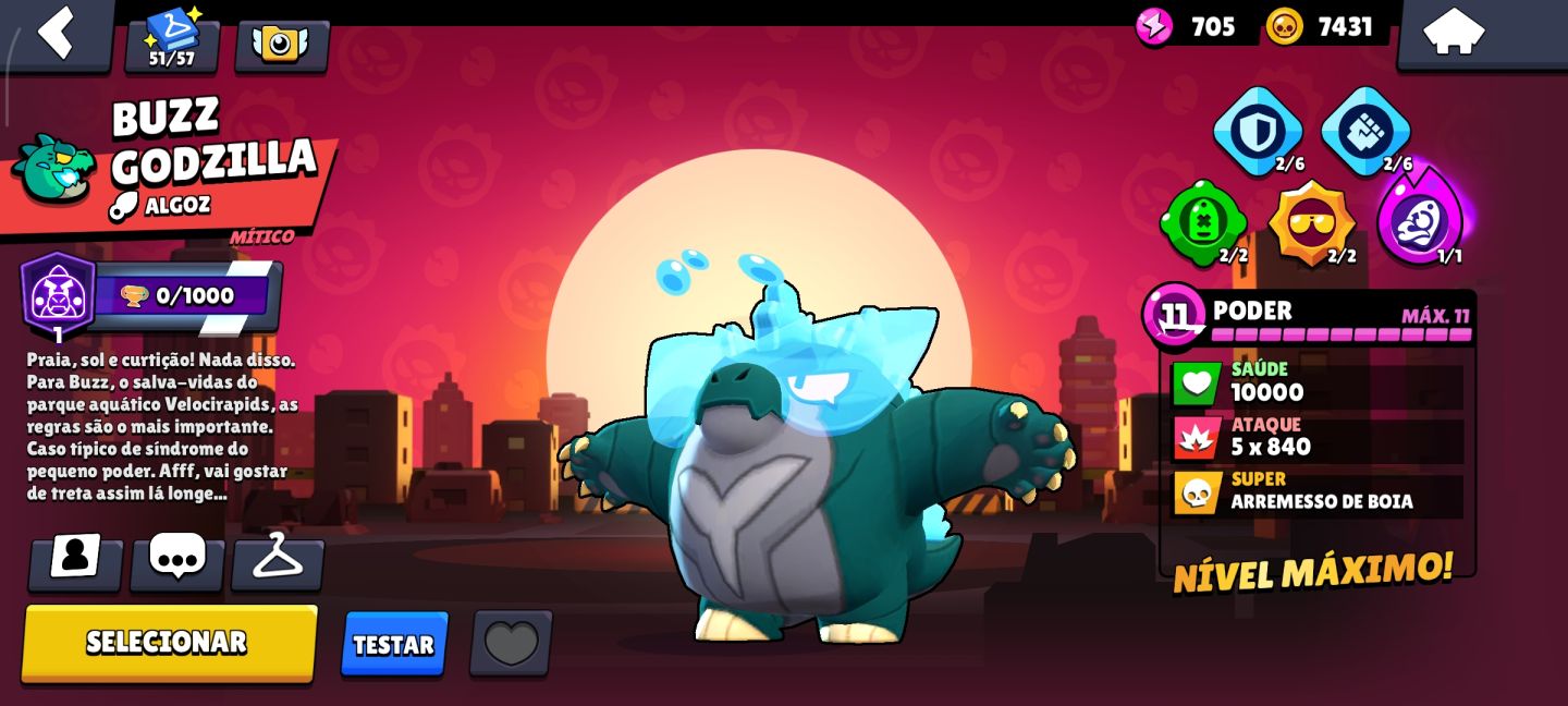 Conta brawl stars