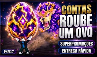 ROUBE UM OVO / STEAL AN EGG (MELHORES CONTAS E PREÇOS DO SITE)