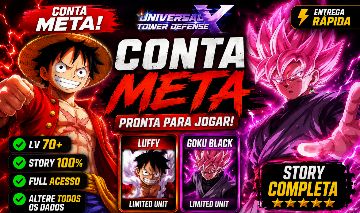 UNIVERSAL TOWER DEFENSE X | UTDX | CONTA META| STORY COMPLETA | ENTREGA IMEDIATA